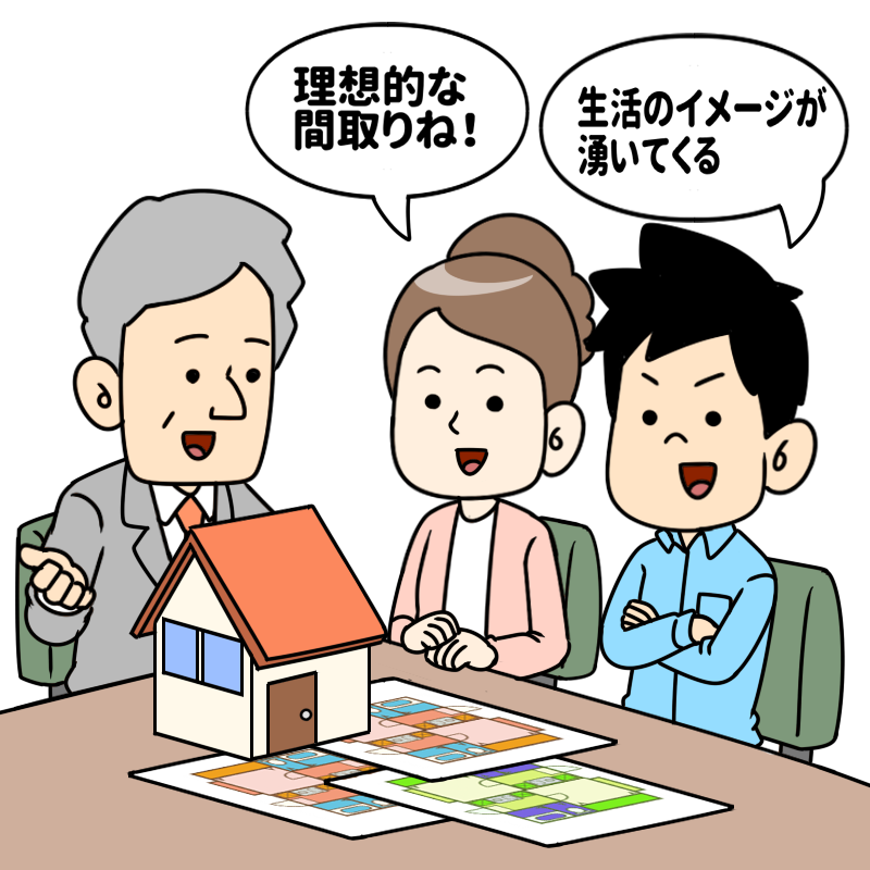 ハウスメーカーの提案力