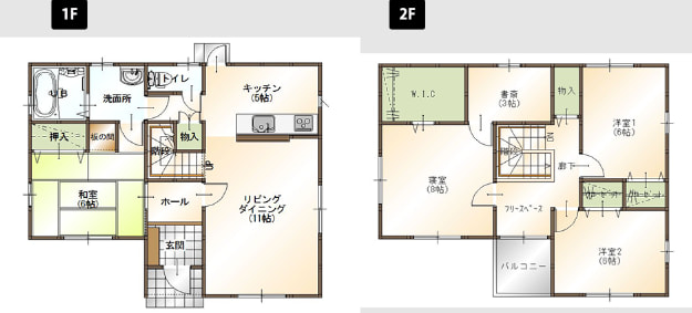 ニコニコ住宅　S-25(４ＬＤＫ)間取りイメージ